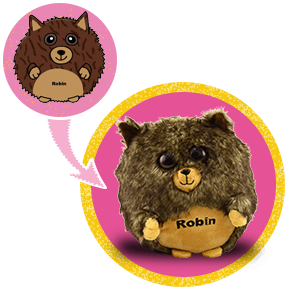 custom plush ball 